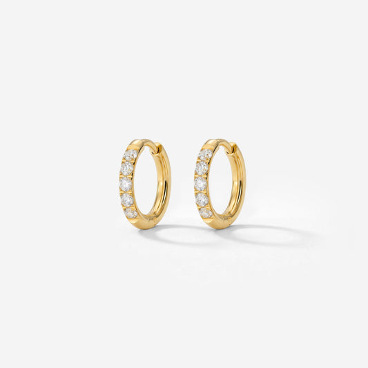 Glimmer Hoops Baby Oro
