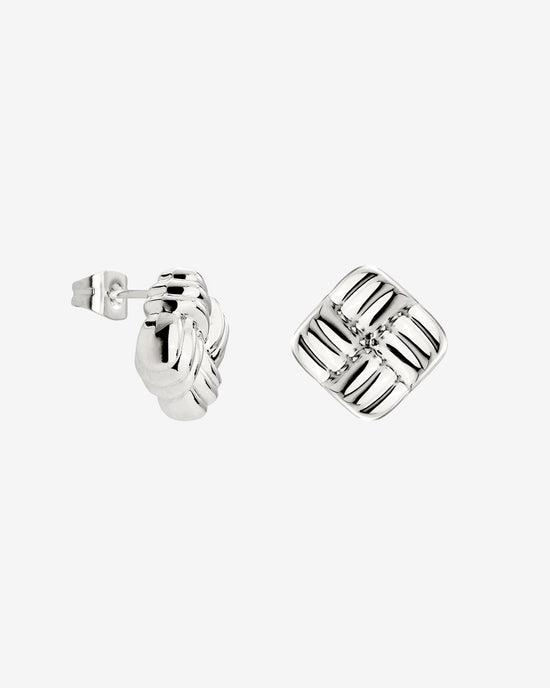 Granny Button Orecchini Small Argento
