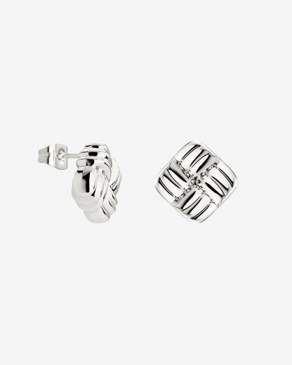 Granny Button Orecchini Small Argento