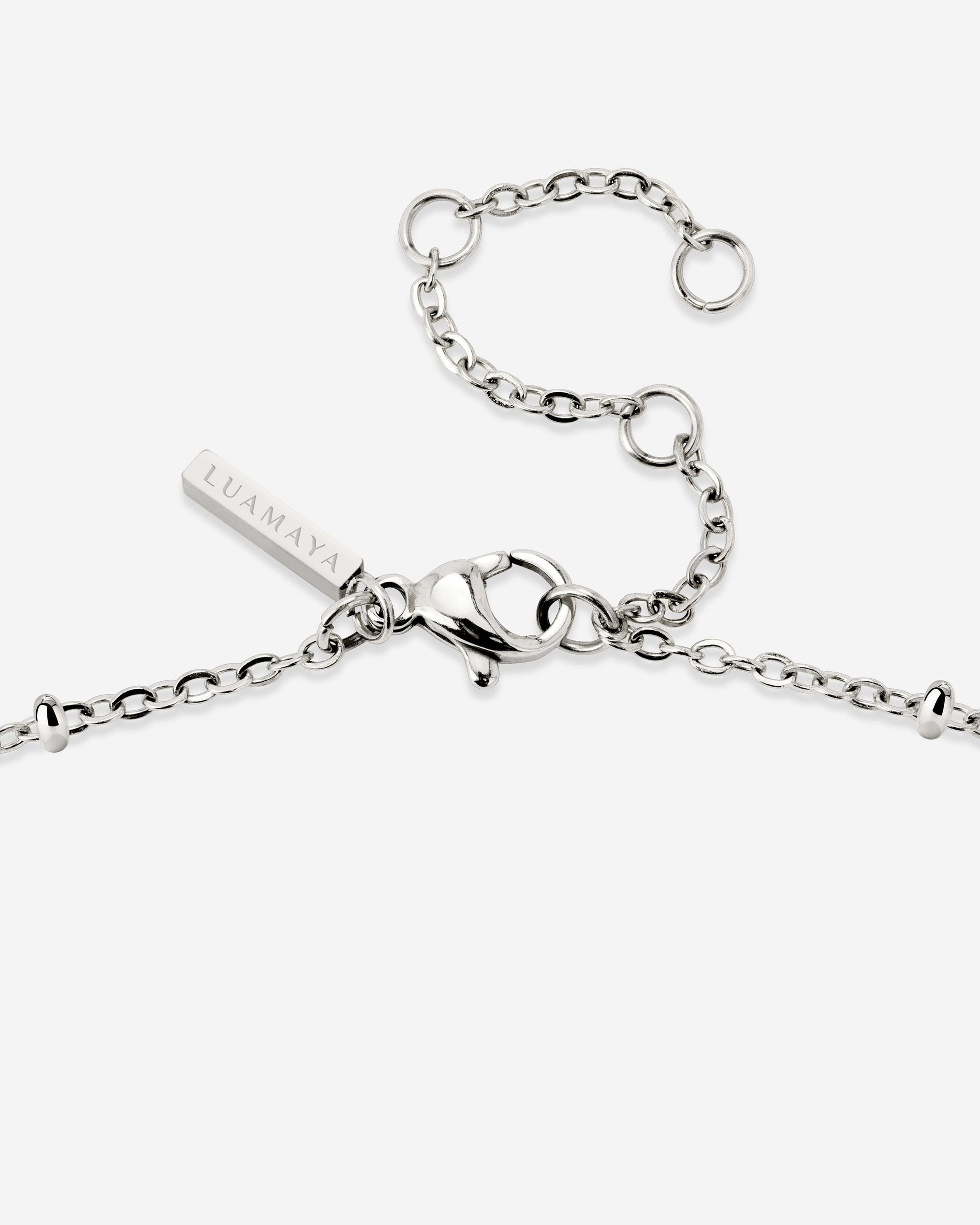 Monstera Leaf Collana Argento