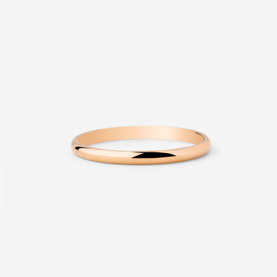 Fine Line Anello Oro Rosa
