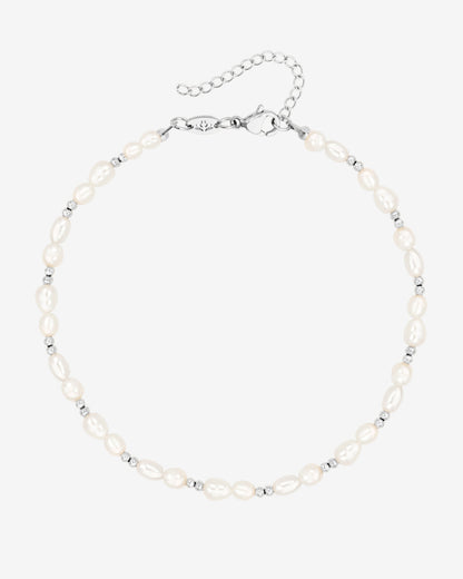Summertime Pearl Cavigliera Argento