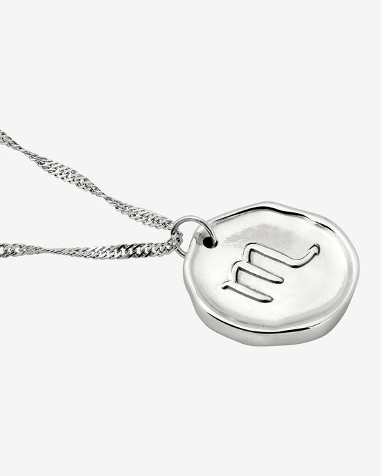 Zodiac Collana - Scorpione Argento