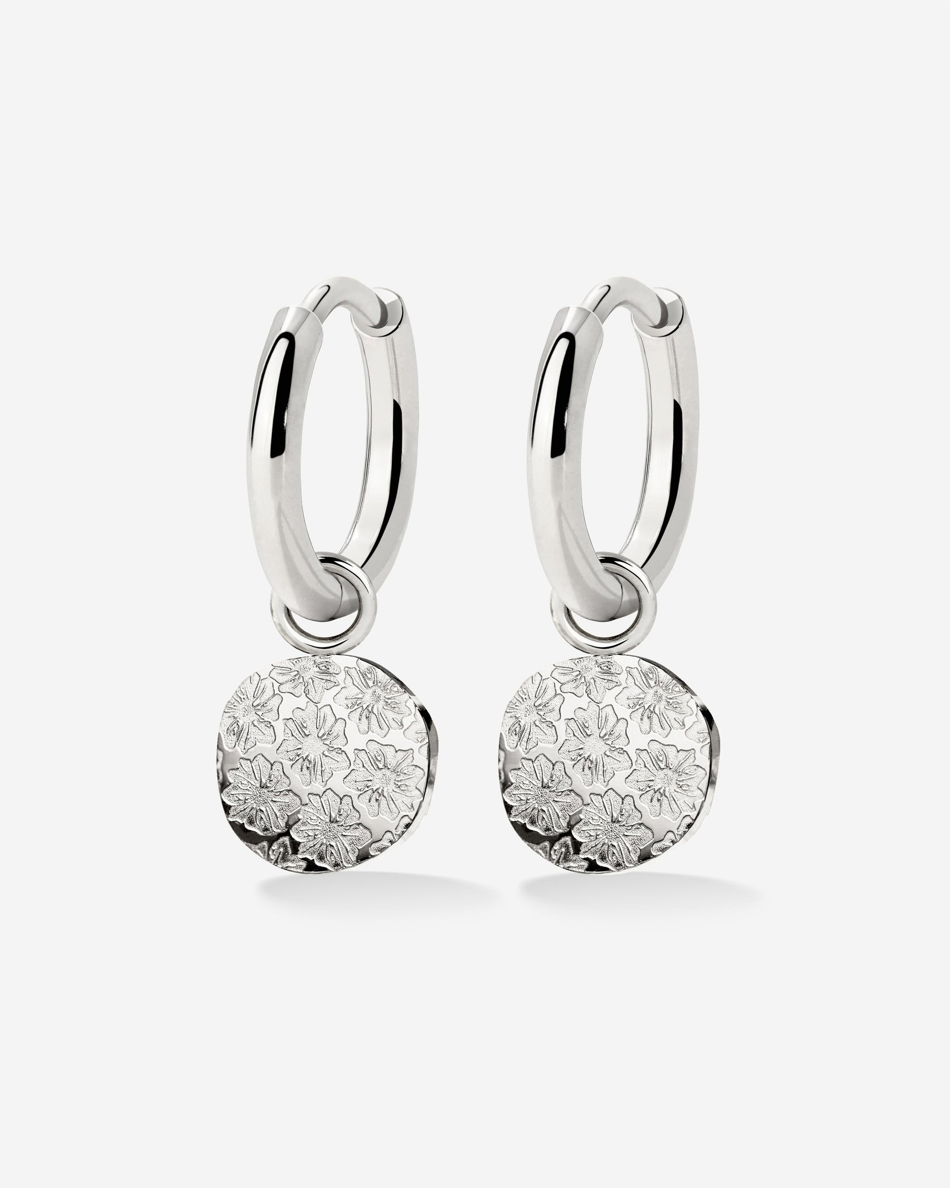 Everbloom Hoop Set Small Argento