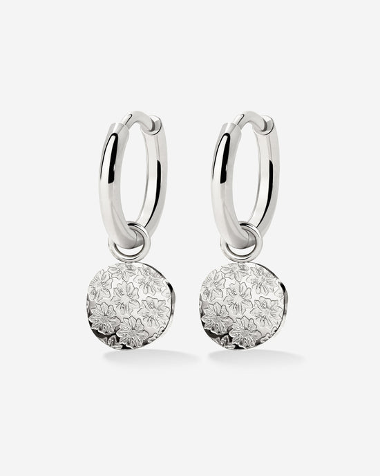 Everbloom Hoop Set Small Argento