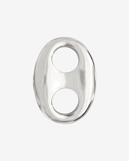 Chunky Gem Find Hoop Set Medium Argento