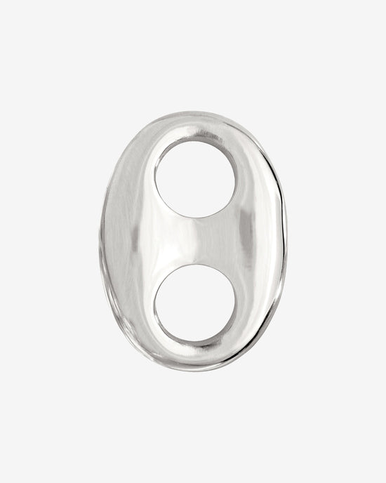 Chunky Gem Find Hoop Set Medium Argento