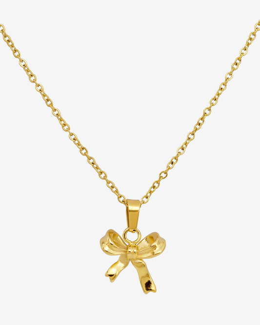 Pretty Ribbon Collana Oro