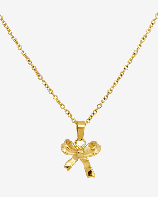Pretty Ribbon Collana Oro