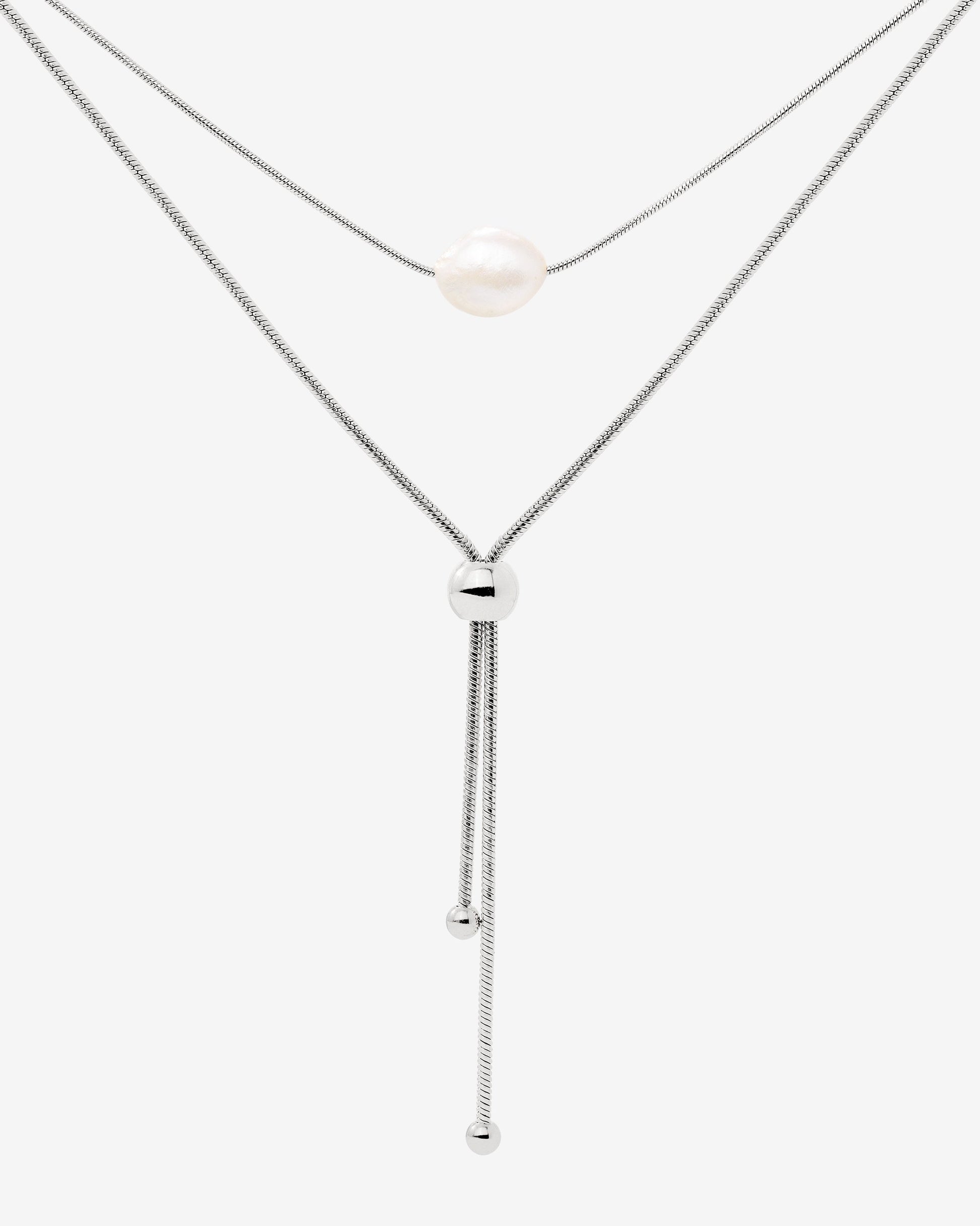 Minimalistic Elegance Necklace Bundle Argento