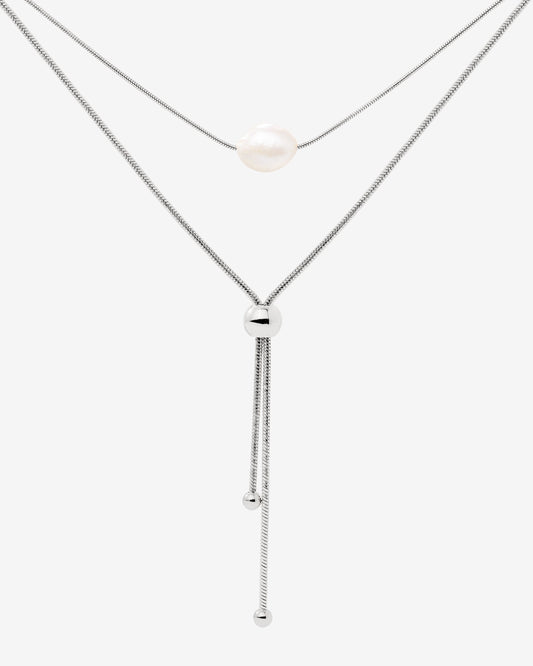 Minimalistic Elegance Necklace Bundle Argento