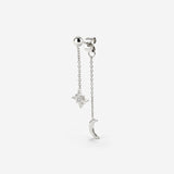 Shiny Ines Stud Orecchino Argento