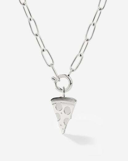 Bella Pizza Oval Links Necklace Set