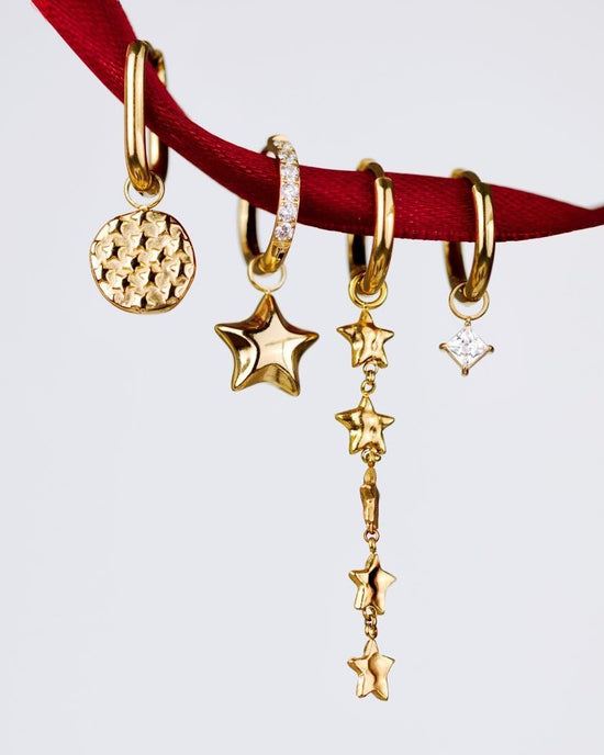 Starry Skies Oval Hoop Set Baby Oro
