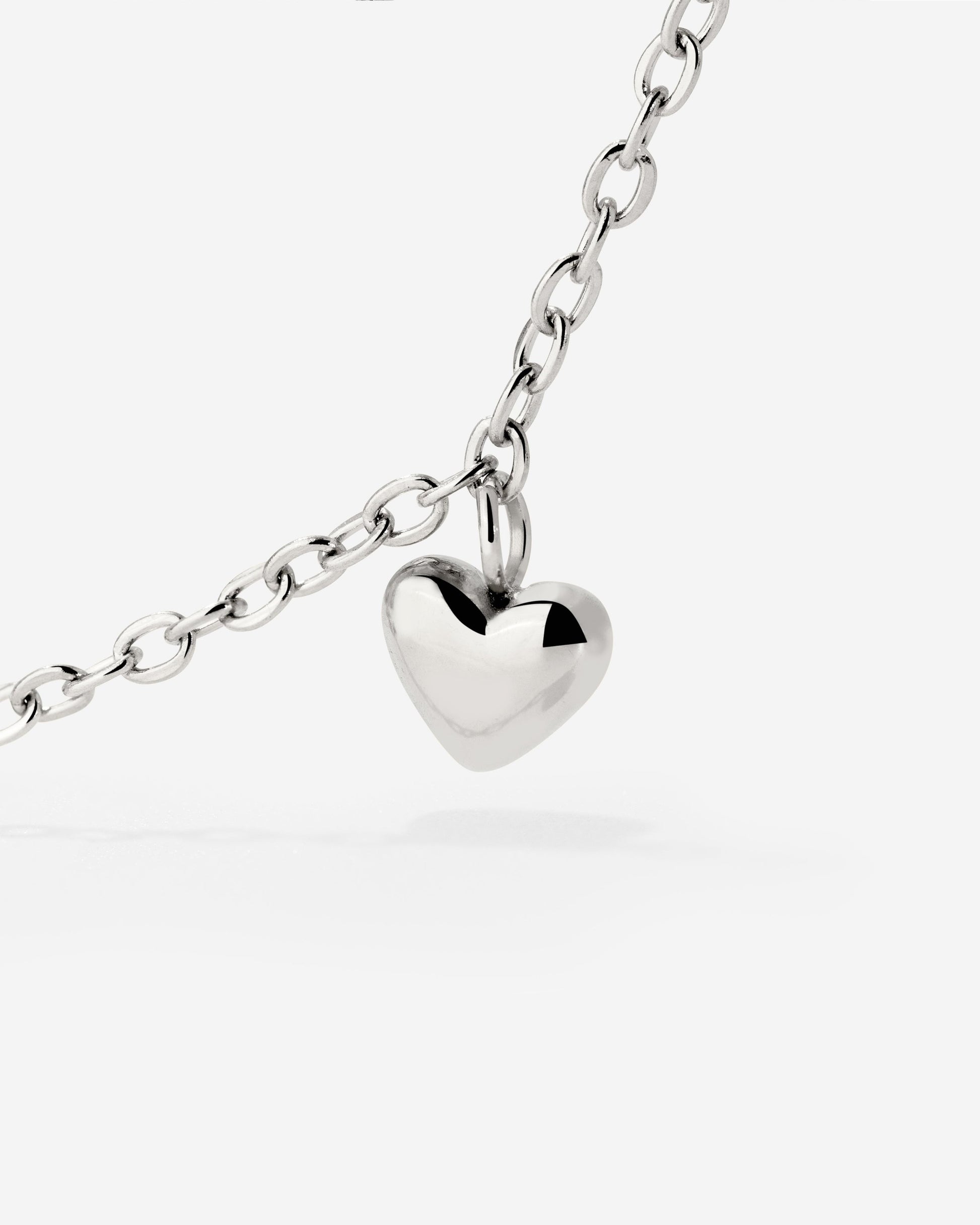 Lovely Heart Choker Argento