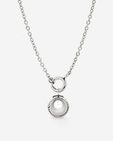 Pearly Shell Classic Chain Collana Set Argento