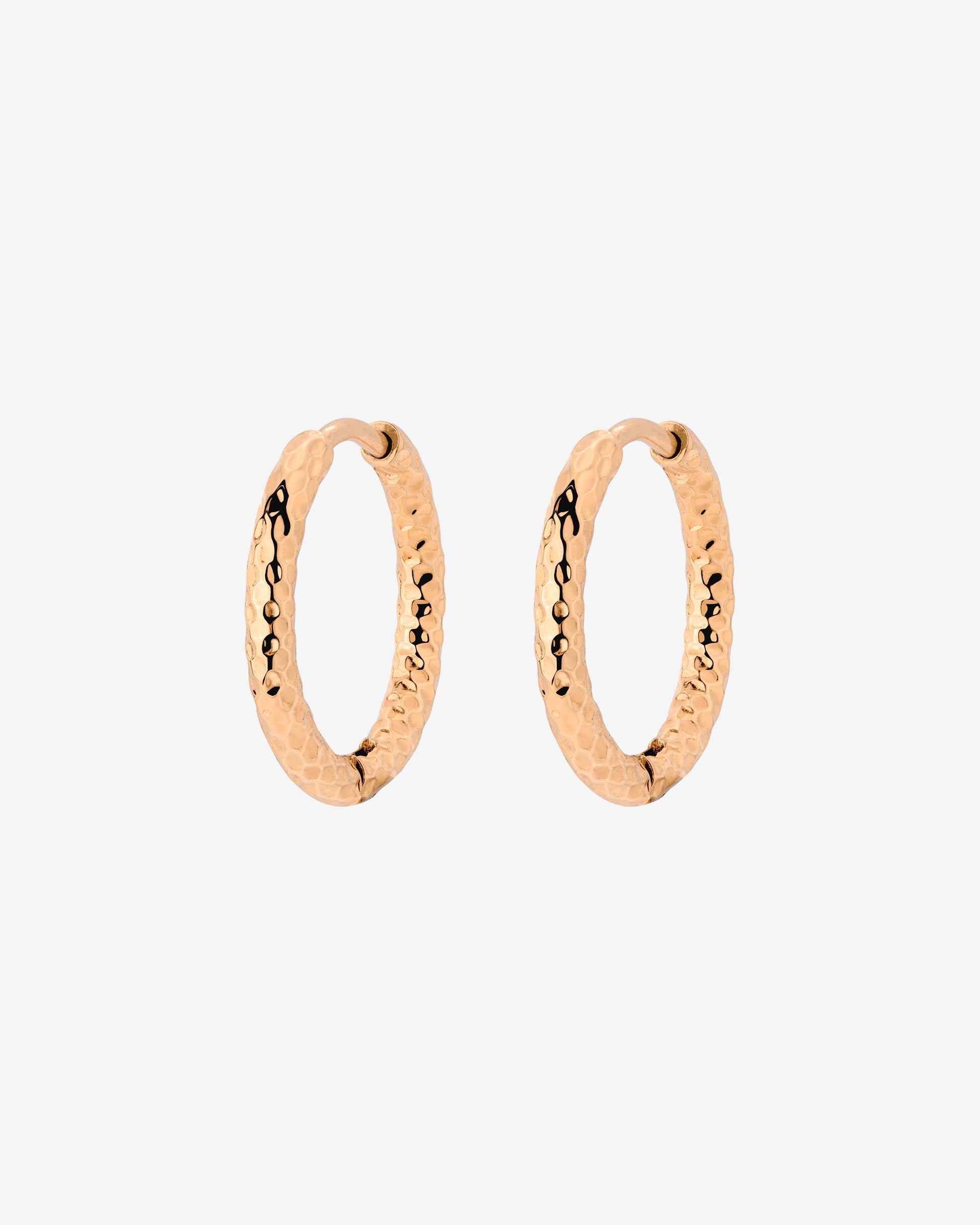 Prism Hoops Small Oro Rosa