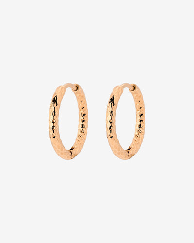 Prism Hoops Small Oro Rosa