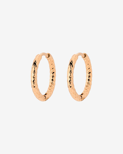 Prism Hoops Small Oro Rosa