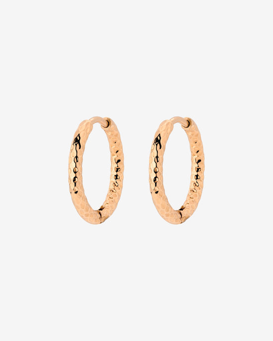 Prism Hoops Small Oro Rosa