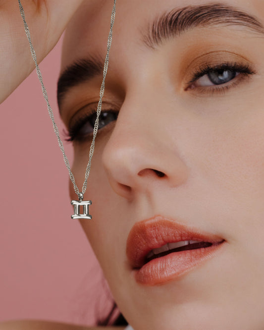 Gemini Bubble Collana Argento