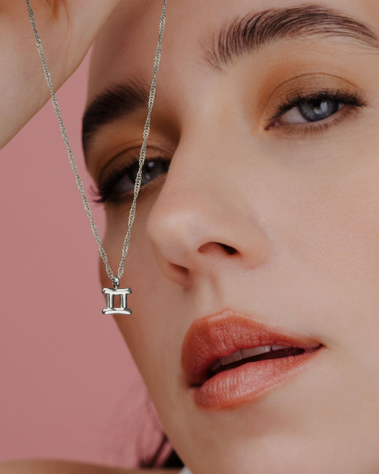 Gemini Bubble Collana Argento
