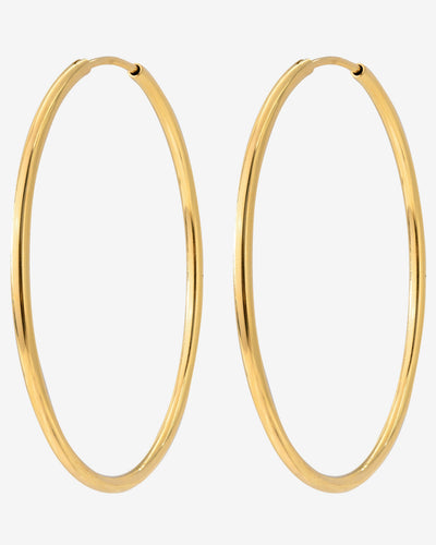 Extra Maxi Hoops Oro