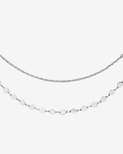 Timeless Ties Collana Argento