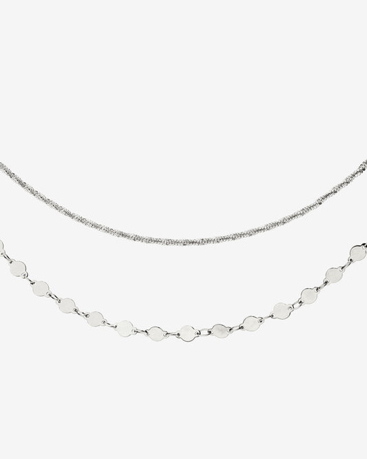 Timeless Ties Collana Argento