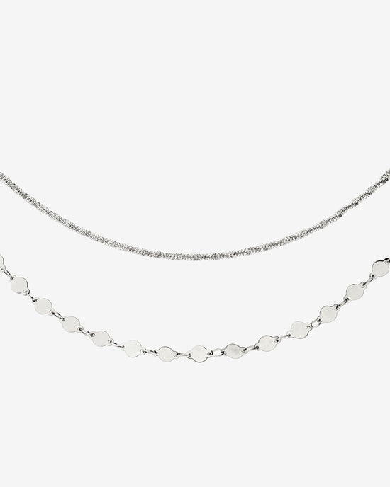 Timeless Ties Collana Argento