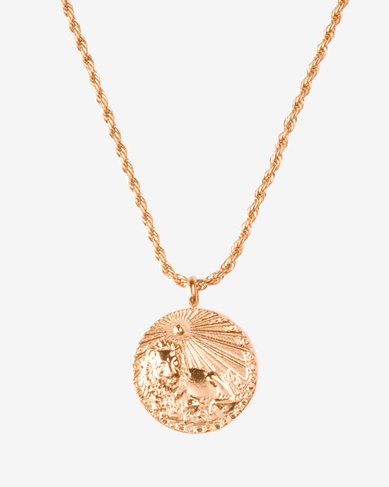 Zodiac Sign Collana Oro Rosa