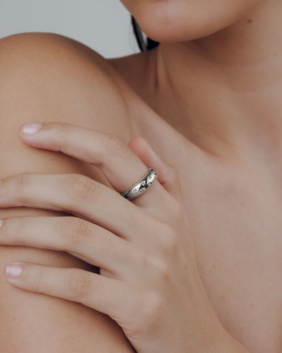 Starstruck Anello Argento