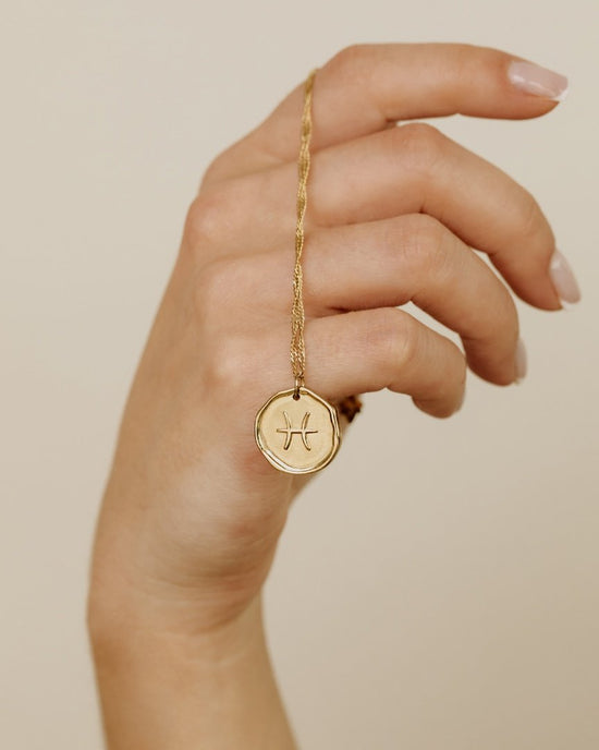 Zodiac Collana - Pesci Argento