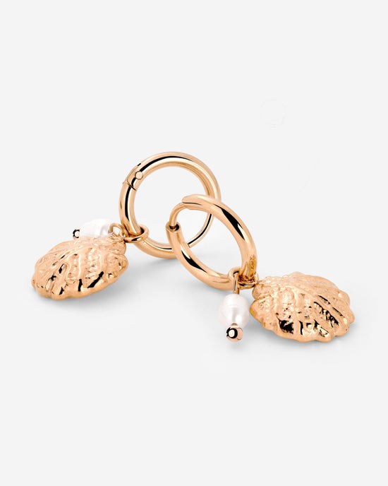 Ocean Lovers Hoop Set Small Oro Rosa