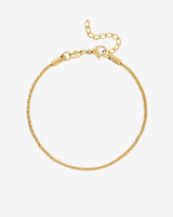 Criss Cross Chain Bracciale Oro