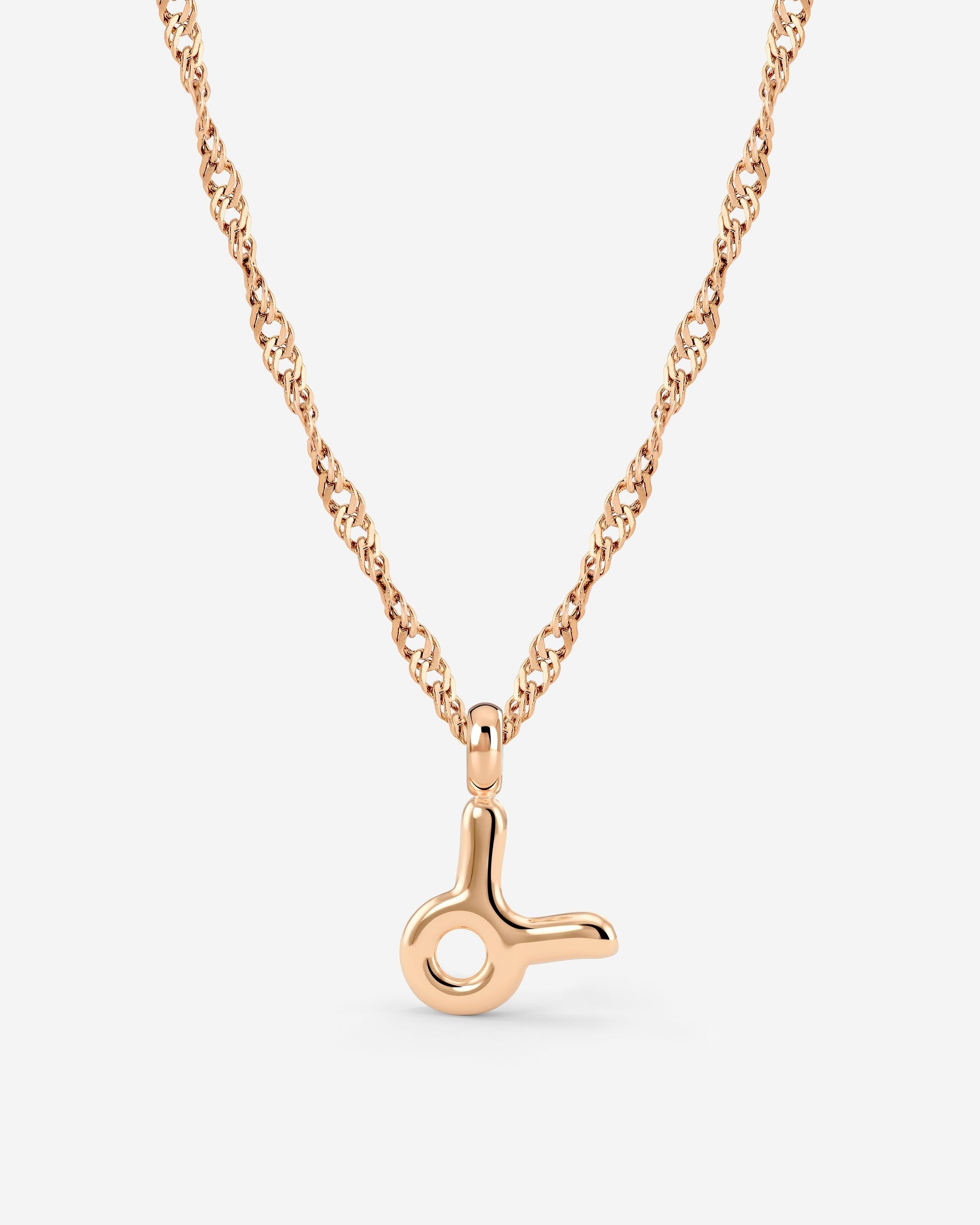 Taurus Bubble Collana Oro Rosa