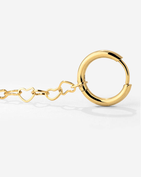 Heart after Heart Hoop Set Small Oro