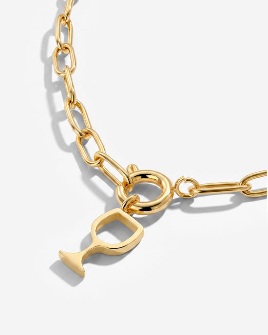 Vino Amore Oval Links Necklace Set