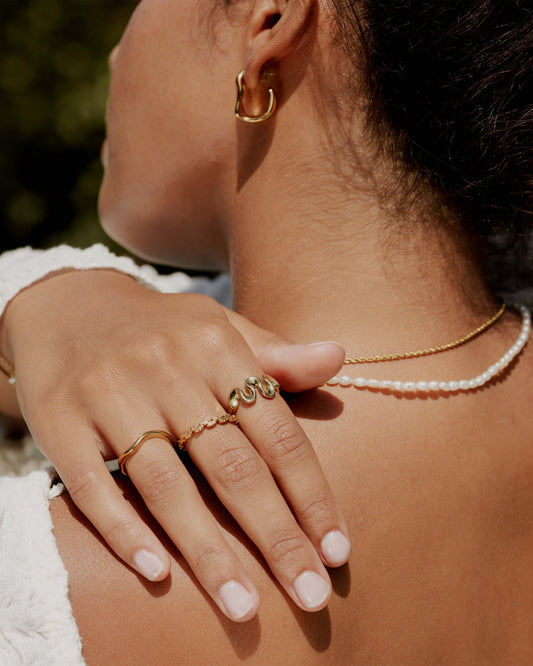 Swirl Anello Oro