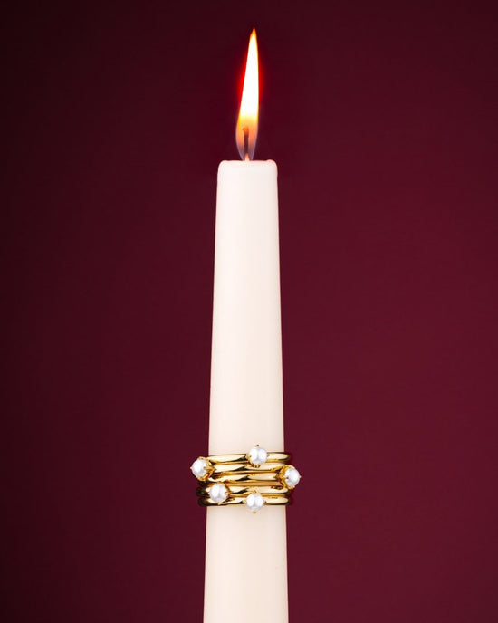 Dream Pearl Anello Oro Rosa