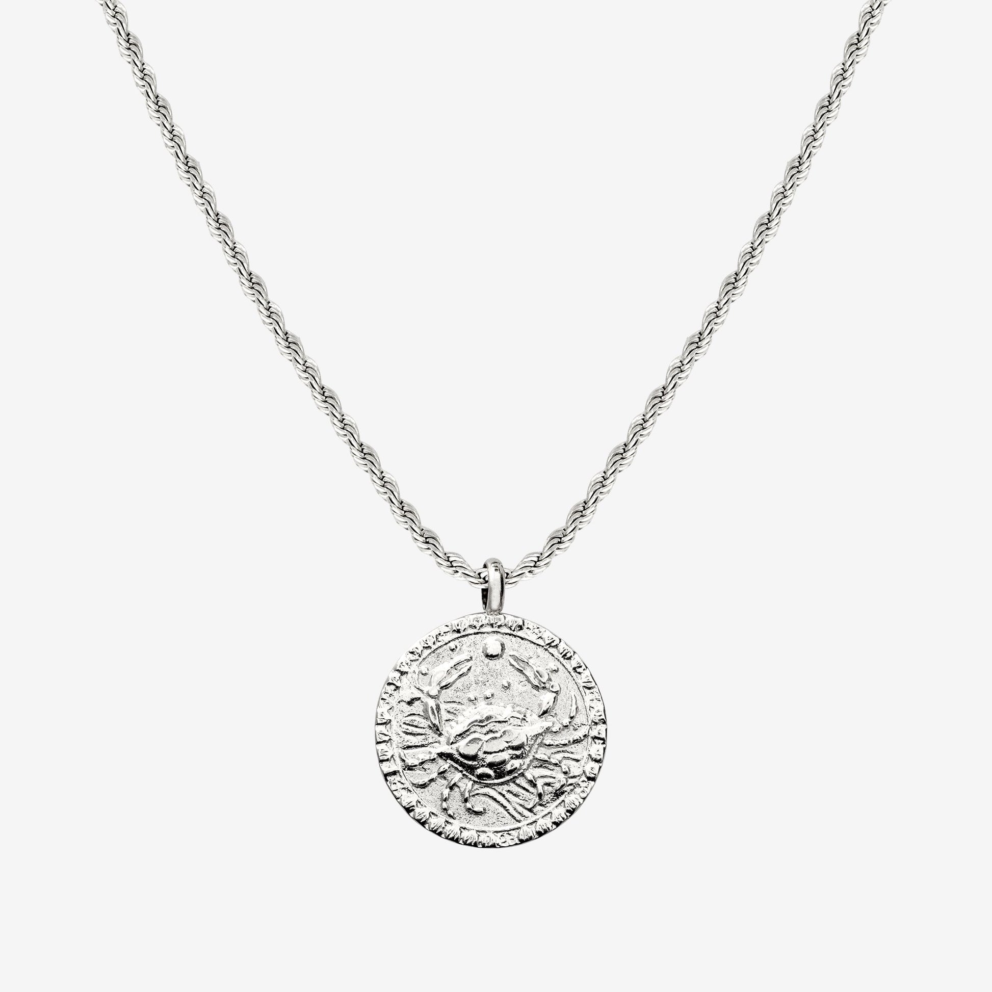 Zodiac Sign Collana Argento