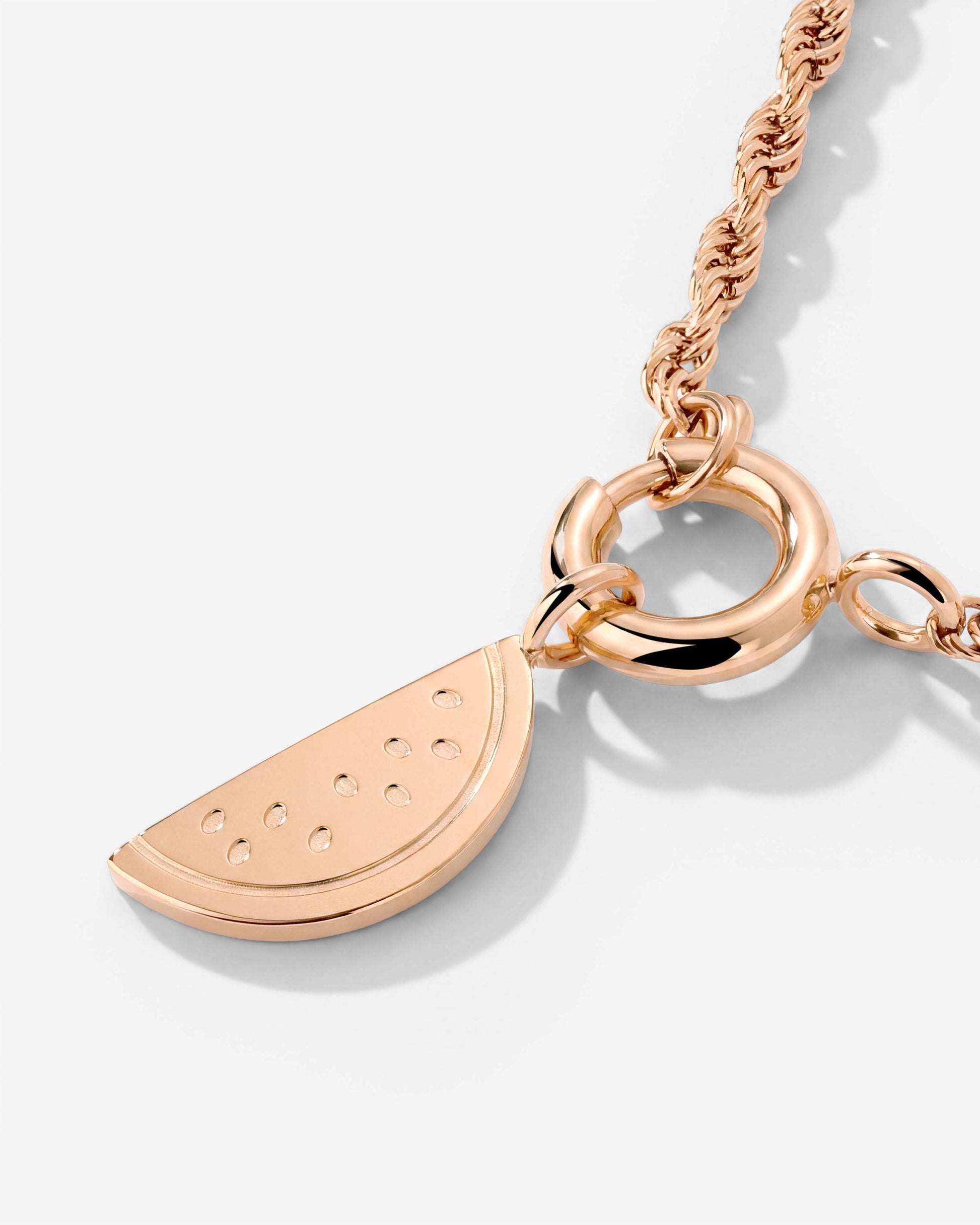 Melony Rope Chain Collana Set Oro Rosa