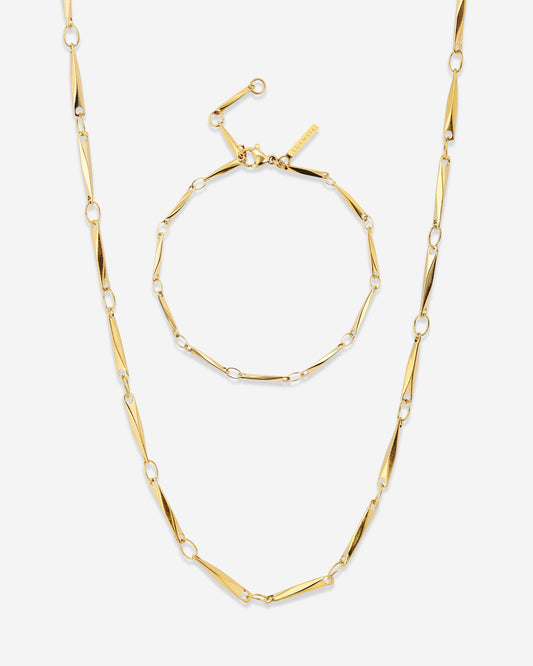 Curved Links Bundle Oro