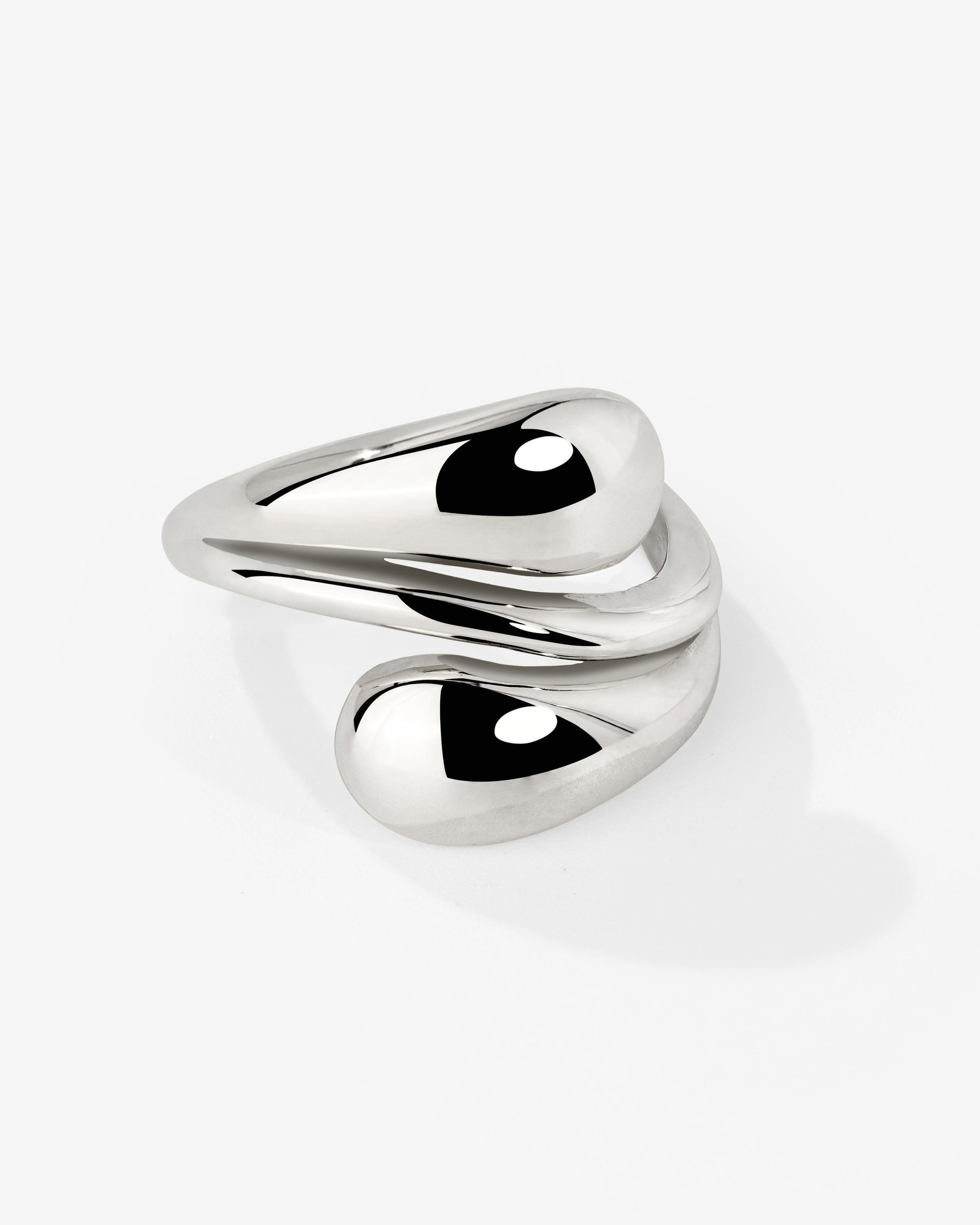 Sculpted Touch Anello Argento