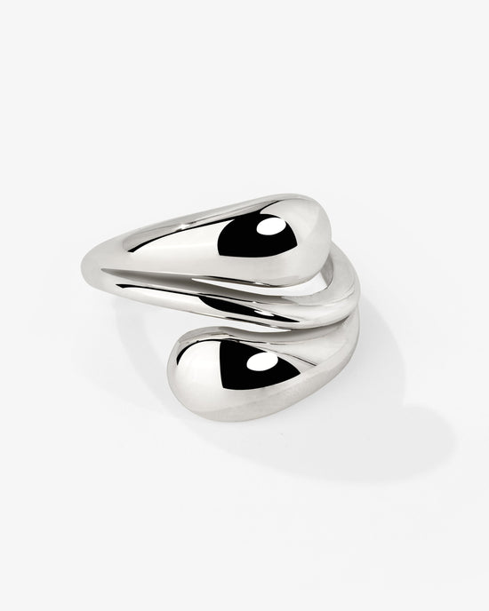 Sculpted Touch Anello Argento