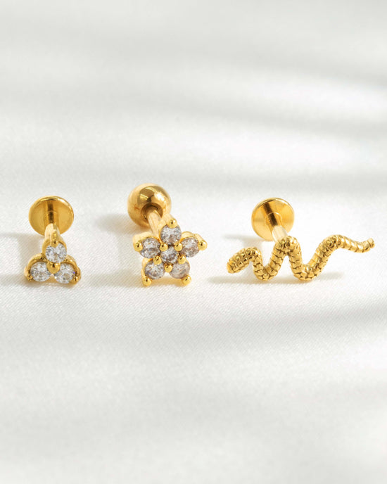 Snake Piercing Oro