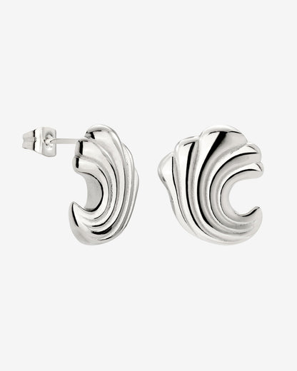 Bold Wave Orecchini Argento