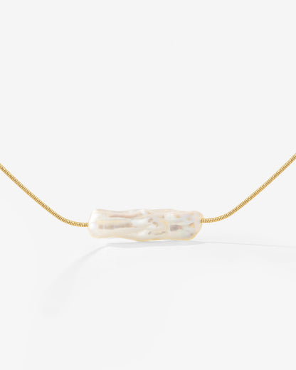 Luminous Pearl Choker Oro