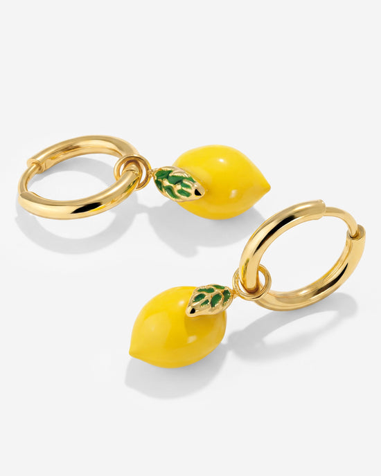 Lemony Hoop Set Small Oro