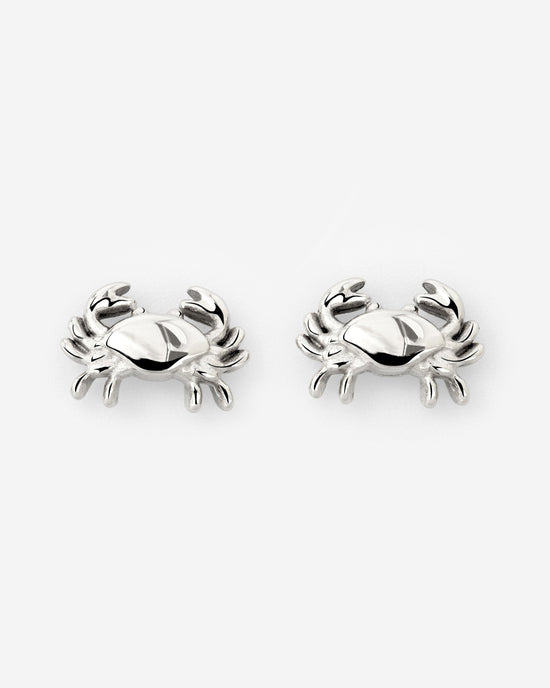 Crab Chaser Orecchini Argento